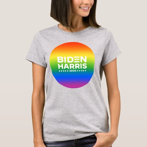 Biden Harris 2020 Pride Rainbow Pride T_Shirt