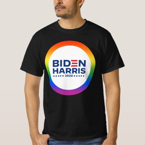 Biden Harris 2020 Pride Rainbow Pride T_Shirt