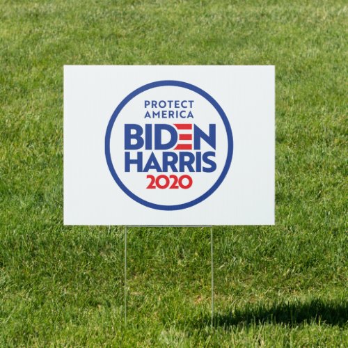 BIDEN HARRIS 2020 Protect America Sign