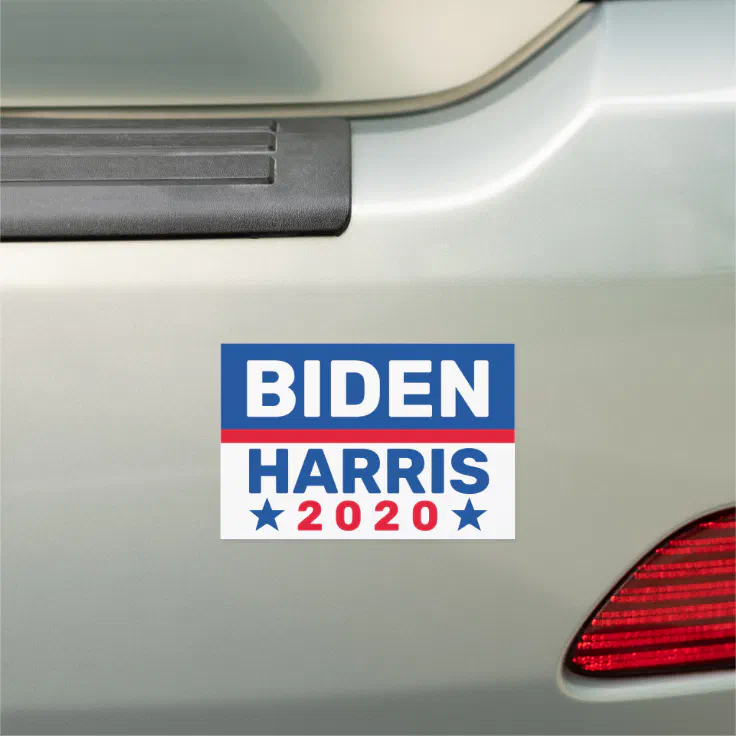 Biden Harris 2020 Red White Blue Election Car Magnet | Zazzle