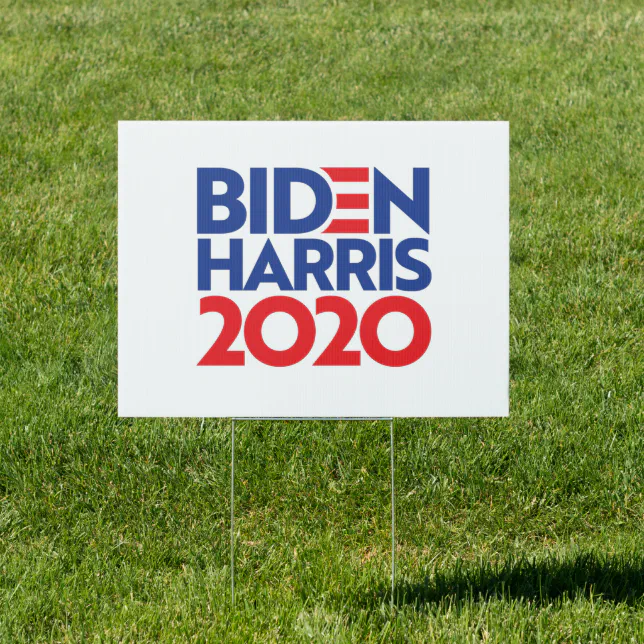 BIDEN HARRIS 2020 SIGN | Zazzle