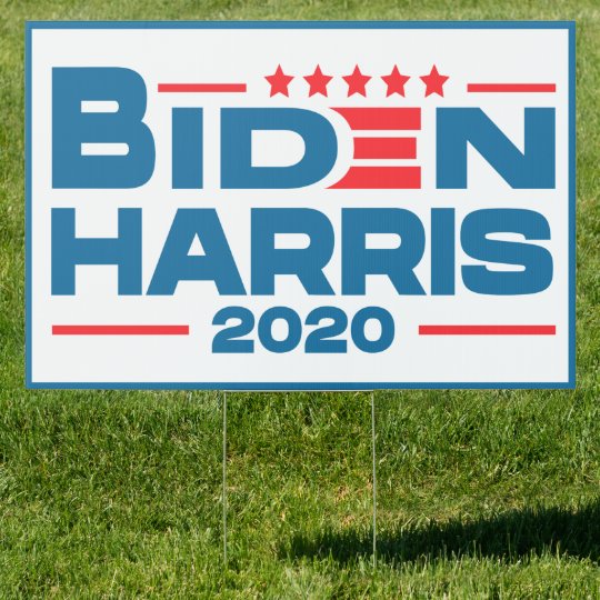 Biden harris 2020 sign | Zazzle.com