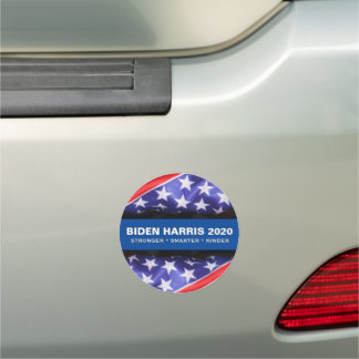 Biden Harris 2020 Stronger Kinder Smarter Car Magnet