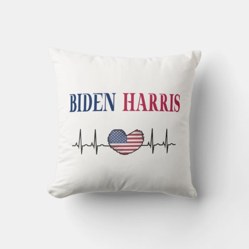 Biden Harris 2020 Throw Pillow