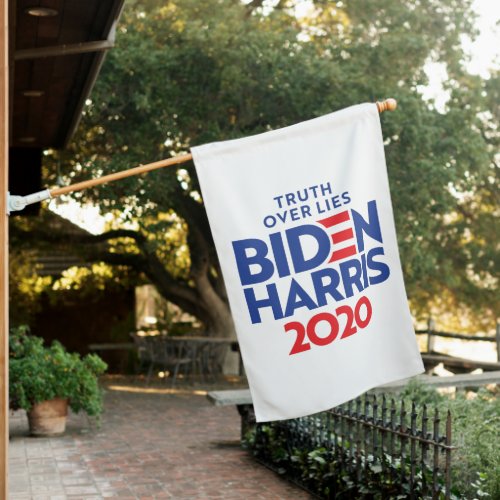 BIDEN HARRIS 2020 _ Truth Over Lies House Flag