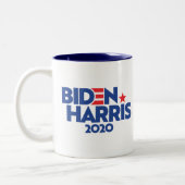 BIDEN HARRIS 2020 Two-Tone COFFEE MUG (Left)