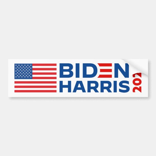 Biden Harris 2020 USA Presidential Elections Bumper Sticker | Zazzle.com