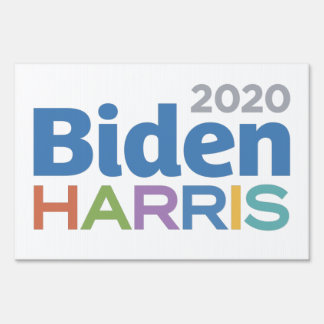 Biden Harris 2020 Yard Sign