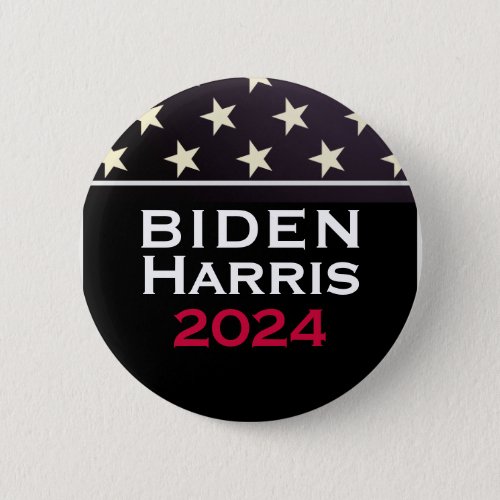 BIDEN HARRIS 2024 Americana Style Button
