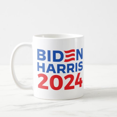 Biden Harris 2024 Blue Coffee Mug
