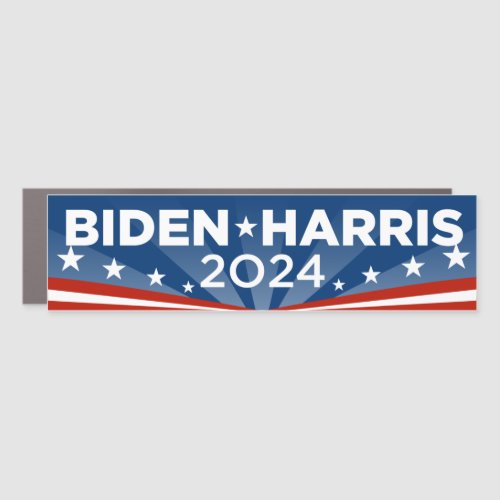 Biden Harris 2024 Bumper Car Magnet