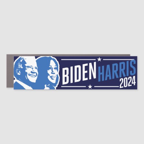 Biden Harris 2024 Bumper Car Magnet