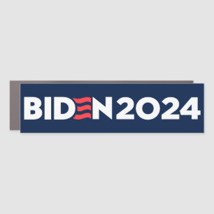 Biden Harris 2024 Bumper Car Magnet