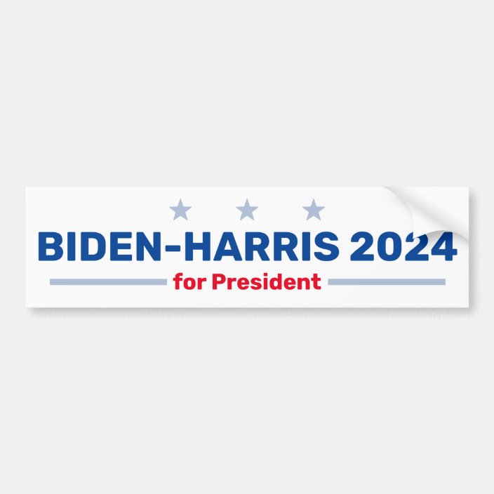 BidenHarris 2024 bumper sticker