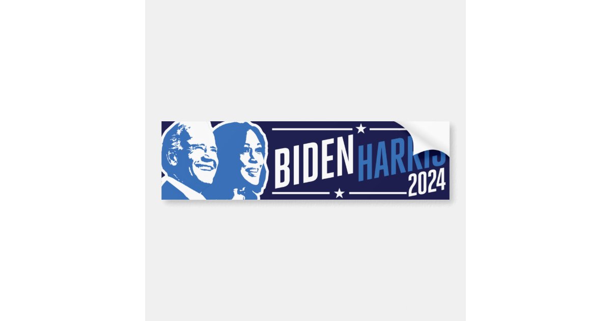 Biden Harris 2024 Bumper Sticker Zazzle