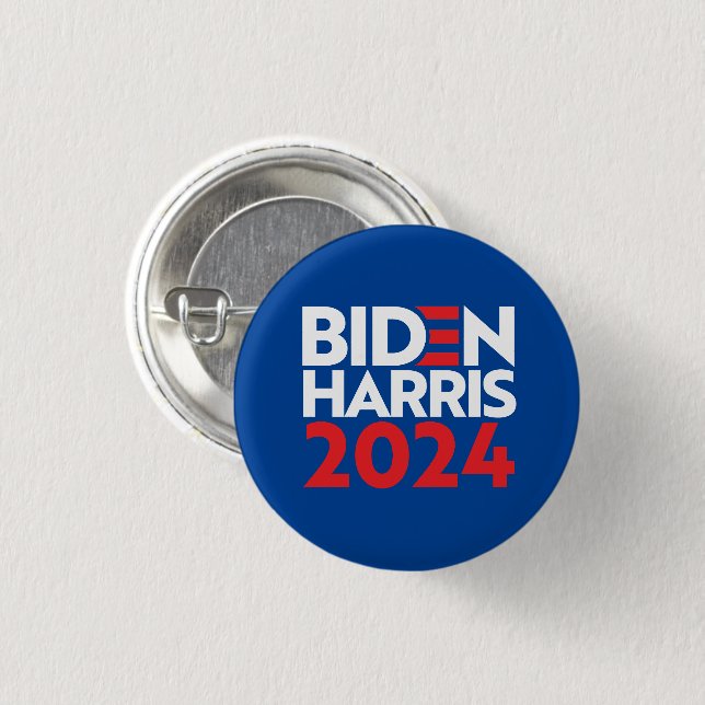 Biden Harris 2024 Button (Front & Back)