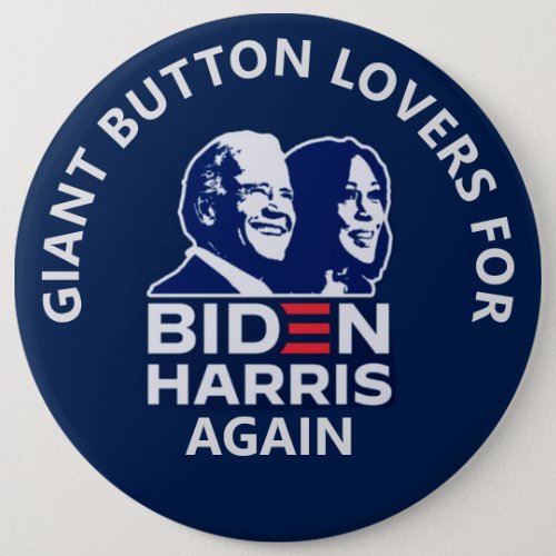 Biden Harris 2024 Button