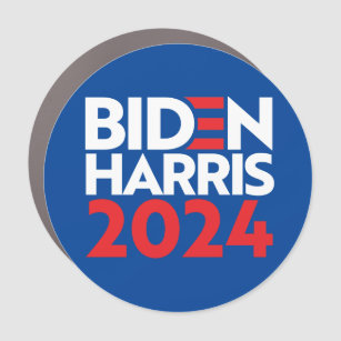 Biden Harris 2024 Car Magnet