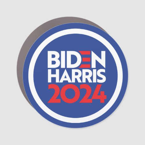 Biden Harris 2024 Car Magnet