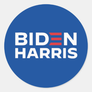 BIDEN HARRIS 2024 CLASSIC ROUND STICKER