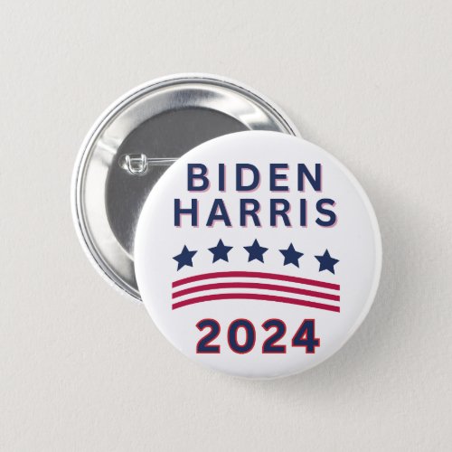 Biden Harris 2024 Election Button