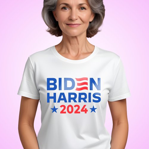 Biden Harris 2024 election campaign vote democrat  T_Shirt