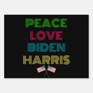 Biden Harris 2024 election campaign yard Sign