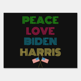 Biden Harris 2024 election campaign yard Sign