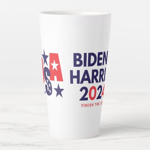Biden Harris 2024 Election   Latte Mug