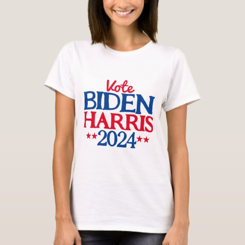 Biden Harris 2024 Election T_Shirt