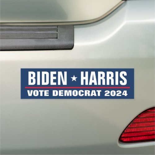 Biden Harris 2024 election vote democrat political Car Magnet