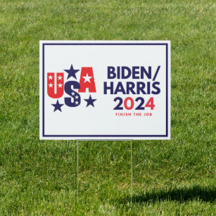Biden Harris 2024 Election Yard Sign