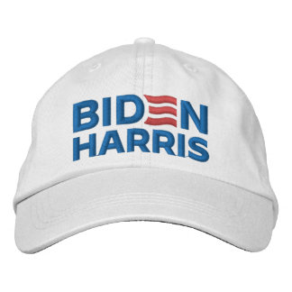 BIDEN HARRIS 2024 EMBROIDERED BASEBALL CAP