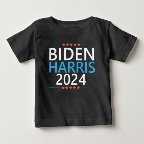 Biden Harris 2024 for President US Election Baby T_Shirt