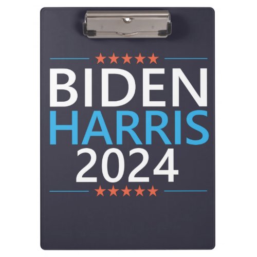 Biden Harris 2024 for President US Election Clipboard