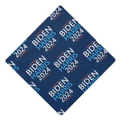 Biden Harris 2024 for President US Election Graduation Cap Topper