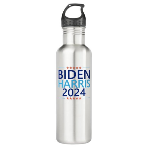 Biden Harris 2024 for President US Election Stainless Steel Water Bottle
