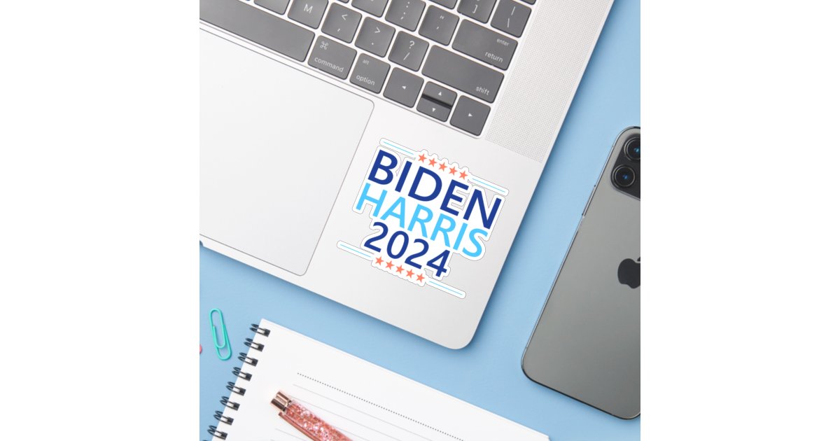 Biden Harris 2024 for President US Election Sticker Zazzle