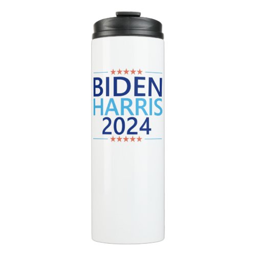 Biden Harris 2024 for President US Election Thermal Tumbler