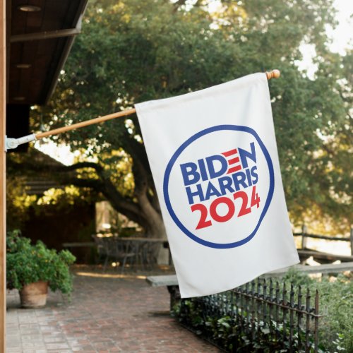 Biden Harris 2024 House Flag