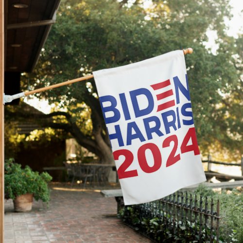 Biden Harris 2024 House Flag
