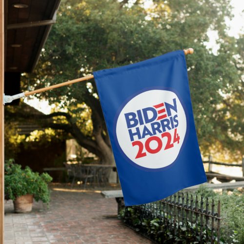 Biden Harris 2024 House Flag