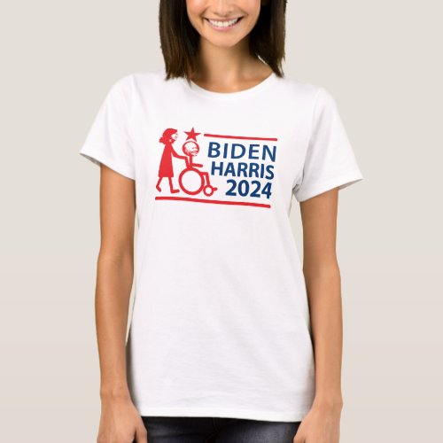 Biden Harris 2024 Humor T_Shirt