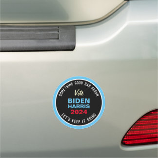 BIDEN HARRIS 2024 KEEP IT GOING CAR MAGNET