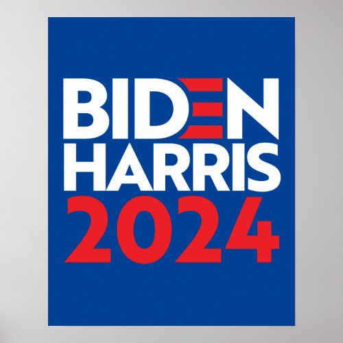 BIDEN HARRIS 2024 POSTER