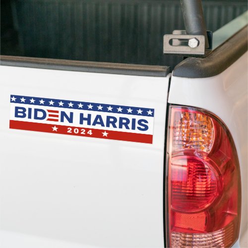 Biden Harris 2024 Presidential Election Campaign Bumper Sticker
