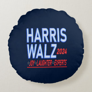 Biden Harris 2024 Presidential Election Round Pill Round Pillow