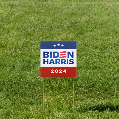 Biden Harris 2024 Presidential Election Yard Sign