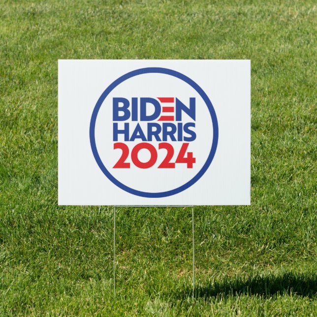 Biden Harris 2024 Sign (Insitu)