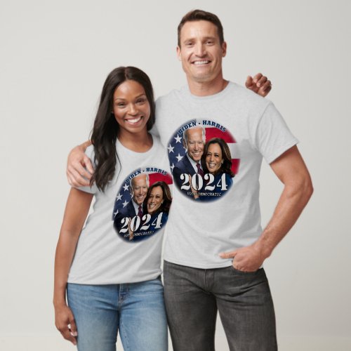 Biden  Harris 2024 Vote Democratic T_Shirt
